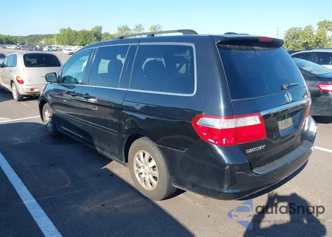 2007 Honda Odyssey Touring from USA, damaged, VIN 5FNRL388X7B063953